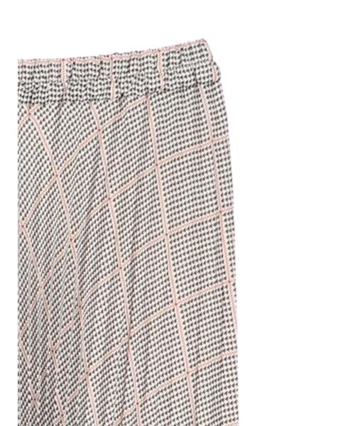 ELENCARE DUE(エレンカーレデュエ)の「・ELENCARE DUE チェックプリーツスカート*(スカート・レディース・ベージュ/グレー/アイボリー・FREE)」の15枚目の写真