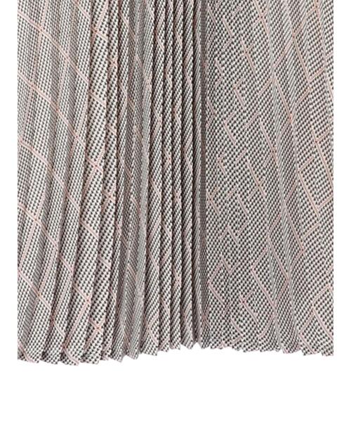 ELENCARE DUE(エレンカーレデュエ)の「・ELENCARE DUE チェックプリーツスカート*(スカート・レディース・ベージュ/グレー/アイボリー・FREE)」の16枚目の写真