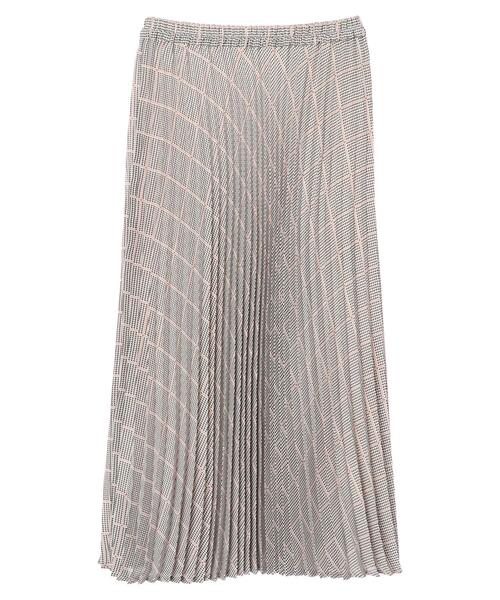 ELENCARE DUE(エレンカーレデュエ)の「・ELENCARE DUE チェックプリーツスカート*(スカート・レディース・ベージュ/グレー/アイボリー・FREE)」の19枚目の写真
