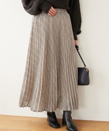 ELENCARE DUE | ・ELENCARE DUE チェックプリーツスカート＊(スカート)