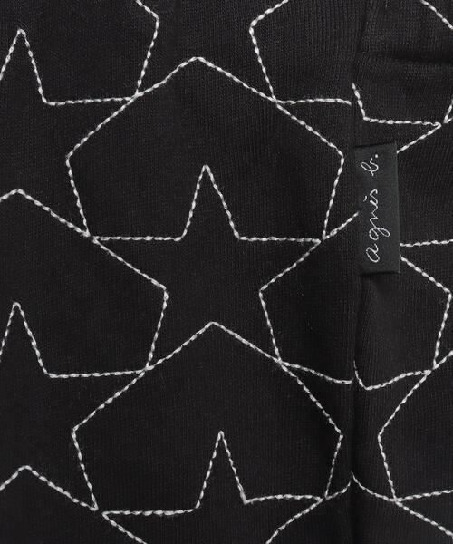 agnes b.（アニエスベー）の「M199 L SALOPETTE ベビー エトワールキルティングサロペット（サロペット/オーバーオール・キッズ・ブラック・1YEAR/6MONTH）」の3枚目の写真