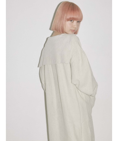 merry jenny（メリージェニー）の「リブレースコンビセーラーワンピース（ワンピース・レディース・アイボリー/ブラック・FREE）」の15枚目の写真