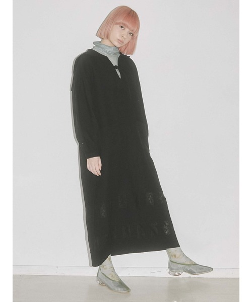 merry jenny（メリージェニー）の「リブレースコンビセーラーワンピース（ワンピース・レディース・アイボリー/ブラック・FREE）」の19枚目の写真