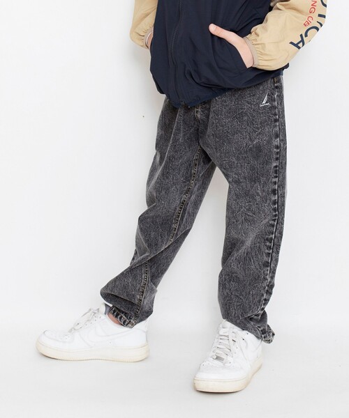 NAUTICA（ノーティカ）の「【NAUTICA/ノーティカ】デニムロングパンツ（デニムパンツ・キッズ・ネイビー/ブラック/ブルー・120/150/140/130）」の2枚目の写真