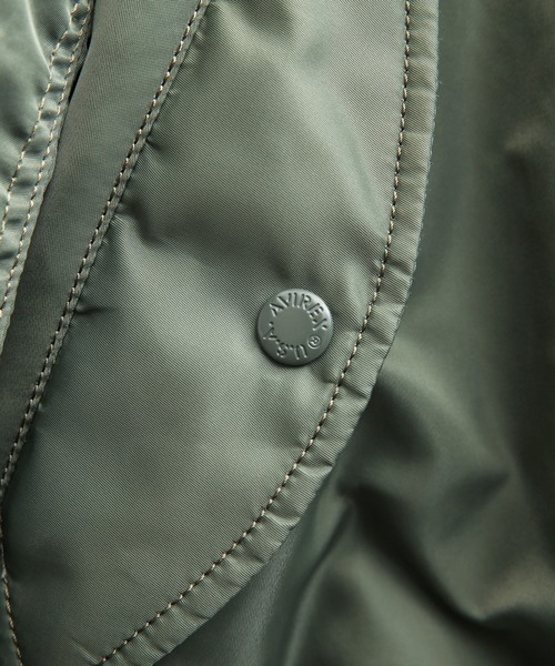 AVIREX（アヴィレックス）の「AVIREX アビレックス 6102173 MA-1フライトジャケット コマーシャルモデル AVG / FLYING TIGER（MA-1・メンズ・ブラック/グリーン系その他・M/L/XL）」の21枚目の写真