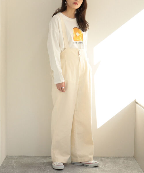 fredy repit(フレディレピ)の「Bread ロンT(Tシャツ/カットソー・レディース・オフホワイト/ホワイト系その他2/ホワイト系その他3・38)」の9枚目の写真