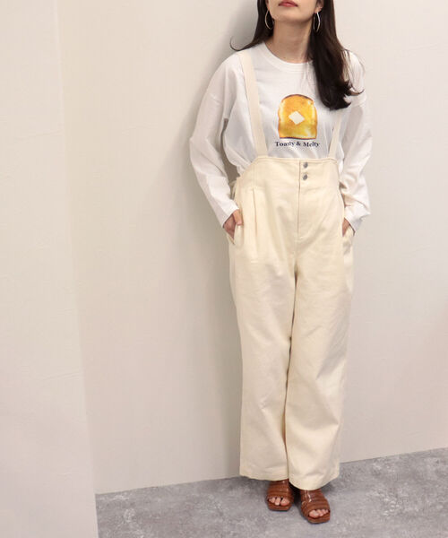 fredy repit(フレディレピ)の「Bread ロンT(Tシャツ/カットソー・レディース・オフホワイト/ホワイト系その他2/ホワイト系その他3・38)」の11枚目の写真