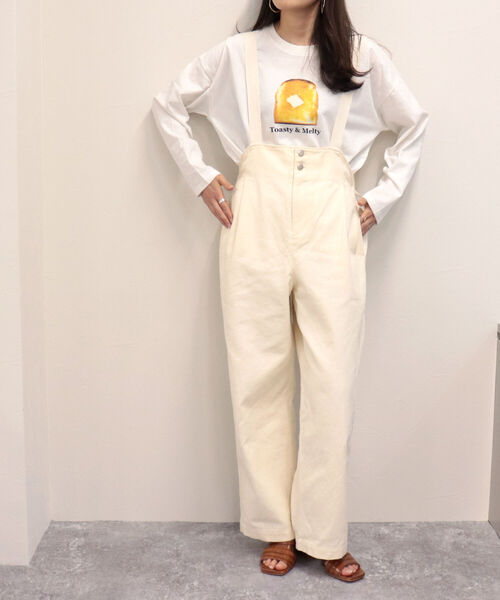 fredy repit(フレディレピ)の「Bread ロンT(Tシャツ/カットソー・レディース・オフホワイト/ホワイト系その他2/ホワイト系その他3・38)」の12枚目の写真