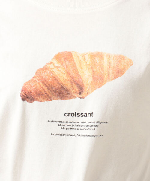 fredy repit(フレディレピ)の「Bread ロンT(Tシャツ/カットソー・レディース・オフホワイト/ホワイト系その他2/ホワイト系その他3・38)」の5枚目の写真