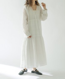 mystic | シアーボーダーワンピース(ワンピース)