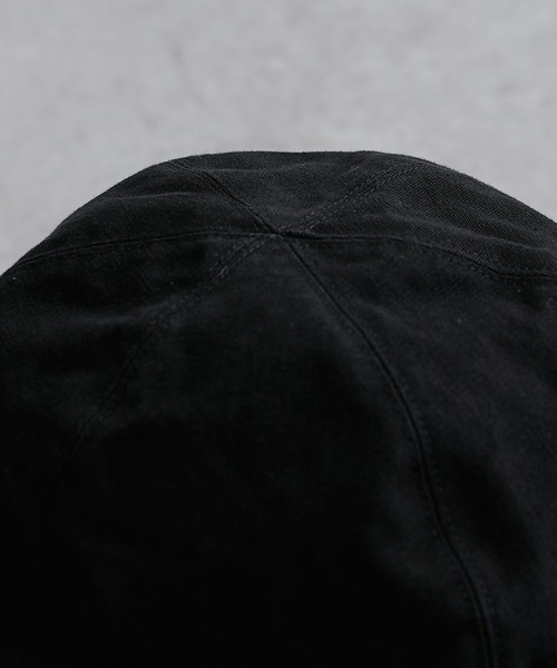 KIJIMA TAKAYUKI（キジマ　タカユキ）の「【KIJIMA TAKAYUKI / キジマ タカユキ】22SS SAILOR HAT(セーラーハット)（ハット・メンズ・ブラック/ライトグレー・2）」の13枚目の写真