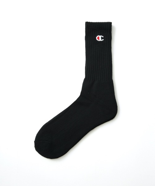 Champion(チャンピオン)の「【CHAMPION/チャンピオン】足底パイル ワンポイントロゴフルレングスソックス(靴下) 3足組(3P)(ソックス/靴下・メンズ・ブラック/ホワイト/グレー/ネイビー・MEDIUM/LARGE/SMALL)」の13枚目の写真