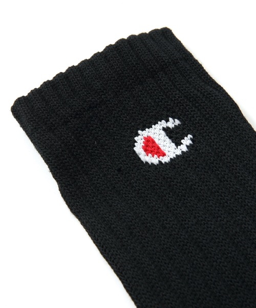 Champion(チャンピオン)の「【CHAMPION/チャンピオン】足底パイル ワンポイントロゴフルレングスソックス(靴下) 3足組(3P)(ソックス/靴下・メンズ・ブラック/ホワイト/グレー/ネイビー・MEDIUM/LARGE/SMALL)」の14枚目の写真