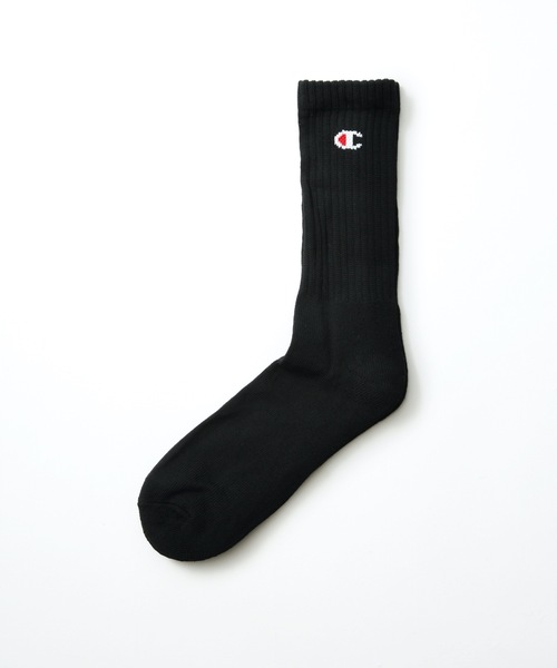 Champion(チャンピオン)の「【CHAMPION/チャンピオン】足底パイル ワンポイントロゴフルレングスソックス(靴下) 3足組(3P)(ソックス/靴下・メンズ・ブラック/ホワイト/グレー/ネイビー・MEDIUM/LARGE/SMALL)」の19枚目の写真