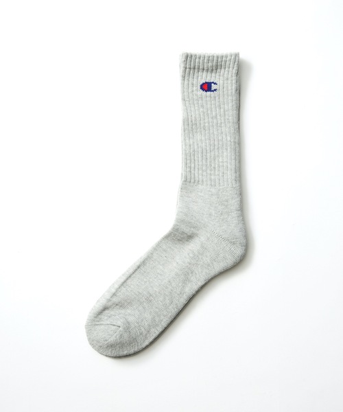 Champion(チャンピオン)の「【CHAMPION/チャンピオン】足底パイル ワンポイントロゴフルレングスソックス(靴下) 3足組(3P)(ソックス/靴下・メンズ・ブラック/ホワイト/グレー/ネイビー・MEDIUM/LARGE/SMALL)」の21枚目の写真