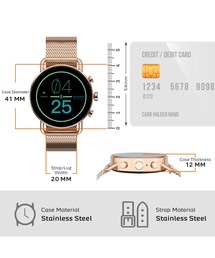 SKAGEN（スカーゲン）の「FALSTER ローズゴールドトーン ステンレス 