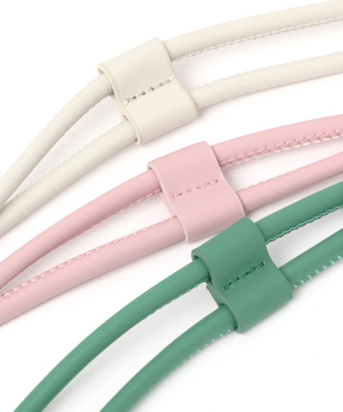 GLOBAL WORK（グローバルワーク）の「マルチWAY3SETバッグ/262831（ショルダーバッグ・レディース・ブラック/オフホワイト/グリーン/ライトピンク・FREE）」の19枚目の写真