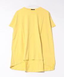 〈Beautiful Cotton 綿100%〉UVカット/接触冷感 裾フレアTシャツ