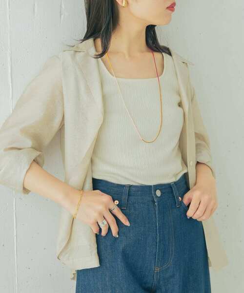 【セール】HELENA ROHNER LONG GLASS BEADS NECKLACE（ネックレス）｜URBAN RESEARCH ROSSO（アーバンリサーチロッソ）