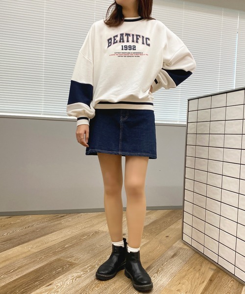 apres jour(アプレジュール)の「ラインデザインスウェット【ZOZOTOWN限定アイテム】(スウェット・レディース・ナチュラル/ホワイト系その他/オフホワイト・フリー/X-LARGE)」の19枚目の写真