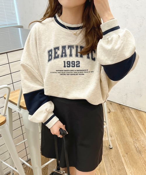 apres jour(アプレジュール)の「ラインデザインスウェット【ZOZOTOWN限定アイテム】(スウェット・レディース・ナチュラル/ホワイト系その他/オフホワイト・フリー/X-LARGE)」の21枚目の写真