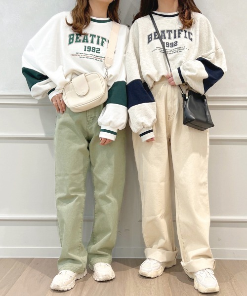 セール】ラインデザインスウェット【ZOZOTOWN限定アイテム
