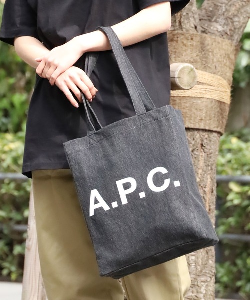 スマートスクラブス 【2023年春夏新作】A.P.C 男女兼用 デニムトート