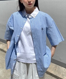 U.S. POLO ASSN. | 半袖ボタンダウンブロードシャツ(シャツ/ブラウス)