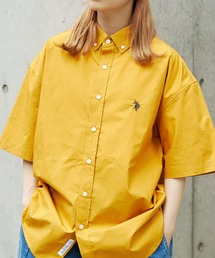 U.S. POLO ASSN. | 半袖ボタンダウンブロードシャツ(シャツ/ブラウス)
