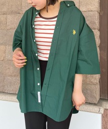 半袖ボタンダウンブロードシャツ