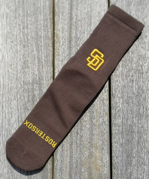 CIAOPANIC（チャオパニック）の「【ROSTERSOX/ロスターソックス】3D MLB SOCKS（ソックス/靴下・メンズ・ダークグリーン/ネイビー/ブラウン/ブルー・25-27CM）」の2枚目の写真