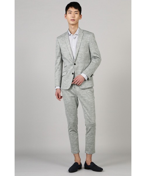 HIGH STREET（ハイストリート）の「HIGH STREET∴サークルプリントカッタウェイシャツ（ビジネスシャツ・メンズ・アイボリー/ベージュ/ネイビー・L/M/LL/S）」の7枚目の写真