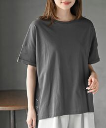 裾ボタンＢＩＧカットＴｅｅ