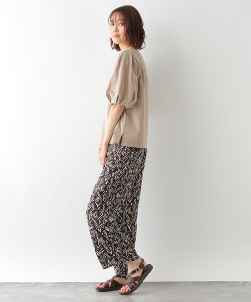 GLOBAL WORK(グローバルワーク)の「快適袖ボリュームプルオーバー/268954(Tシャツ/カットソー・レディース・ホワイト/ライトグリーン/ブラック/ベージュ・MEDIUM/LARGE)」の10枚目の写真
