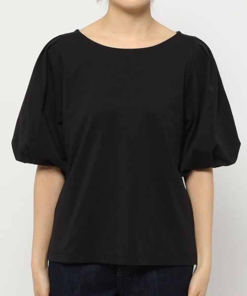GLOBAL WORK(グローバルワーク)の「快適袖ボリュームプルオーバー/268954(Tシャツ/カットソー・レディース・ホワイト/ライトグリーン/ブラック/ベージュ・MEDIUM/LARGE)」の12枚目の写真