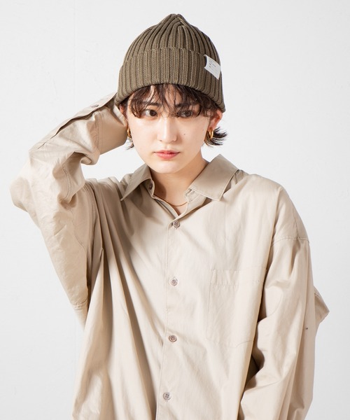 RACAL(ラカル)の「C/A Standard Knit Cap, Knit Watch, Knit Beanie / スタンダードニットキャップ : ニットワッチ : ニットビーニー(ニットキャップ/ビーニー・レディース・ネイビー/ベージュ/ブラック/ブラウン/チャコールグレー/アイボリー/オレンジ/レッド/オリーブ・FREE)」の6枚目の写真