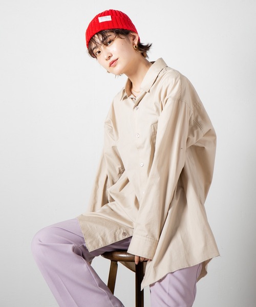 RACAL(ラカル)の「C/A Standard Knit Cap, Knit Watch, Knit Beanie / スタンダードニットキャップ : ニットワッチ : ニットビーニー(ニットキャップ/ビーニー・レディース・ネイビー/ベージュ/ブラック/ブラウン/チャコールグレー/アイボリー/オレンジ/レッド/オリーブ・FREE)」の17枚目の写真