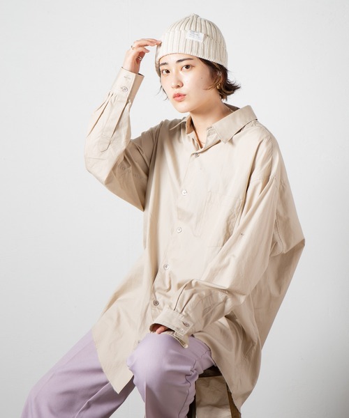 RACAL(ラカル)の「C/A Standard Knit Cap, Knit Watch, Knit Beanie / スタンダードニットキャップ : ニットワッチ : ニットビーニー(ニットキャップ/ビーニー・レディース・ネイビー/ベージュ/ブラック/ブラウン/チャコールグレー/アイボリー/オレンジ/レッド/オリーブ・FREE)」の18枚目の写真