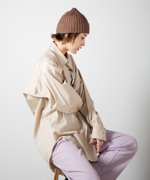 RACAL(ラカル)の「C/A Standard Knit Cap, Knit Watch, Knit Beanie / スタンダードニットキャップ : ニットワッチ : ニットビーニー(ニットキャップ/ビーニー・レディース・ネイビー/ベージュ/ブラック/ブラウン/チャコールグレー/アイボリー/オレンジ/レッド/オリーブ・FREE)」の20枚目の写真