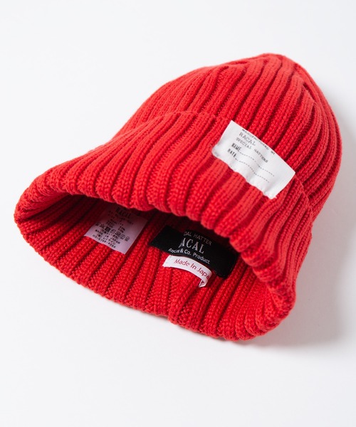 RACAL(ラカル)の「C/A Standard Knit Cap, Knit Watch, Knit Beanie / スタンダードニットキャップ : ニットワッチ : ニットビーニー(ニットキャップ/ビーニー・レディース・ネイビー/ベージュ/ブラック/ブラウン/チャコールグレー/アイボリー/オレンジ/レッド/オリーブ・FREE)」の15枚目の写真
