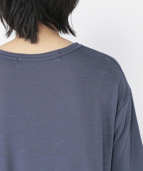 studio CLIP（スタディオクリップ）の「【WEB限定/ウォッシャブル】ギャザーカットワンピース（ワンピース・レディース・ネイビー/ブラック/グリーン/パープル・FREE）」の12枚目の写真