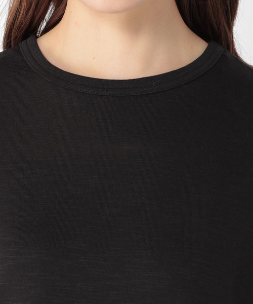 studio CLIP（スタディオクリップ）の「【WEB限定/ウォッシャブル】ギャザーカットワンピース（ワンピース・レディース・ネイビー/ブラック/グリーン/パープル・FREE）」の20枚目の写真