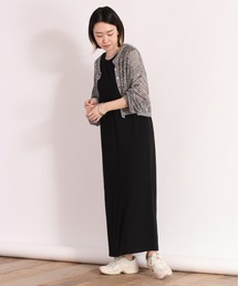 【SET ITEM】2WAYメッシュカーディガン+ノースリーブワンピース