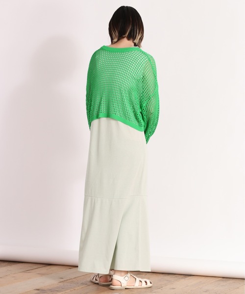 完売商品 DECEMBERMAY 2WAY ワンピース ノースリーブ メッシュ 完売商品 DECEMBERMAY 2WAY ワンピース ノースリーブ メッシュ