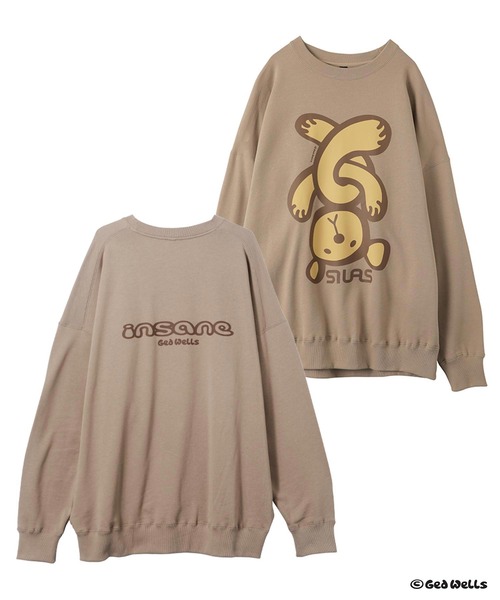 SILAS（サイラス）の「SILAS×INSANE BEAR SWEAT TOP（スウェット