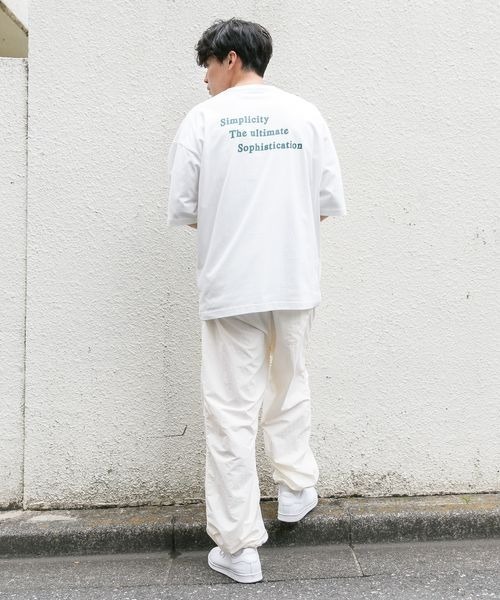 LOWRYS FARM（ローリーズファーム）の「スノーナイロンボリュームパンツ　294635（その他パンツ・メンズ・ホワイト/グリーン・MEDIUM/LARGE）」の6枚目の写真