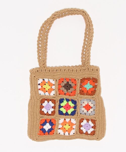 VENCEEXCHANGE（ヴァンスエクスチェンジ）の「クロシェ編みトートバッグ（トートバッグ・レディース・ベージュ/ブラック/オフホワイト・FREE）」の15枚目の写真