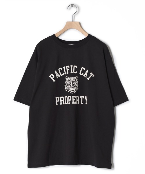 w closet(ダブルクローゼット)の「タイガープリントTee(Tシャツ/カットソー・レディース・オフホワイト/サックスブルー/スミクロ・FREE)」の17枚目の写真