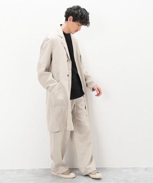 セール】【ETS.MATERIAUX / マテリオ】FRENCH WORK LINEN カバーコート