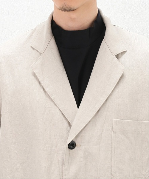 セール】【ETS.MATERIAUX / マテリオ】FRENCH WORK LINEN カバーコート